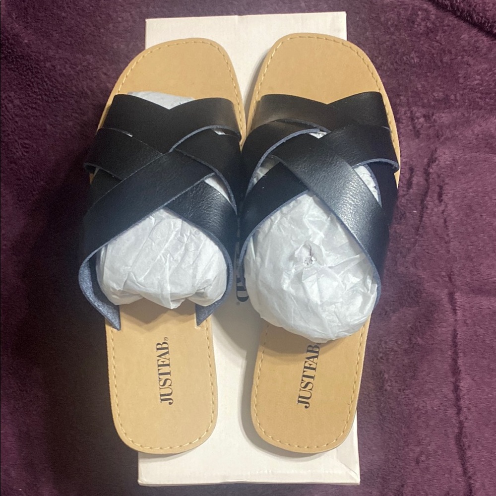 JustFab Black Shoes